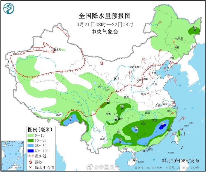 最新全國(guó)降雨分布圖揭示的氣候變化與挑戰(zhàn)